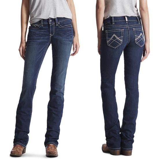 Ariat REAL Straight Leg Icon Jeans