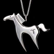 Zodiac Pony Aries Necklace