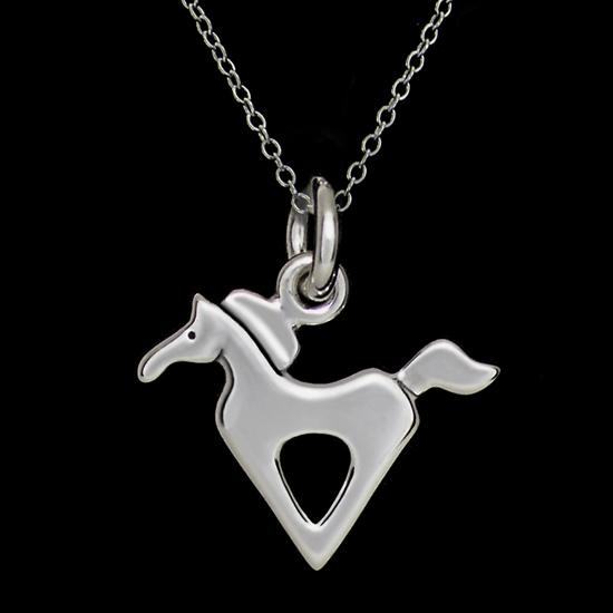 Zodiac Pony Capricorn Small Charm Necklace