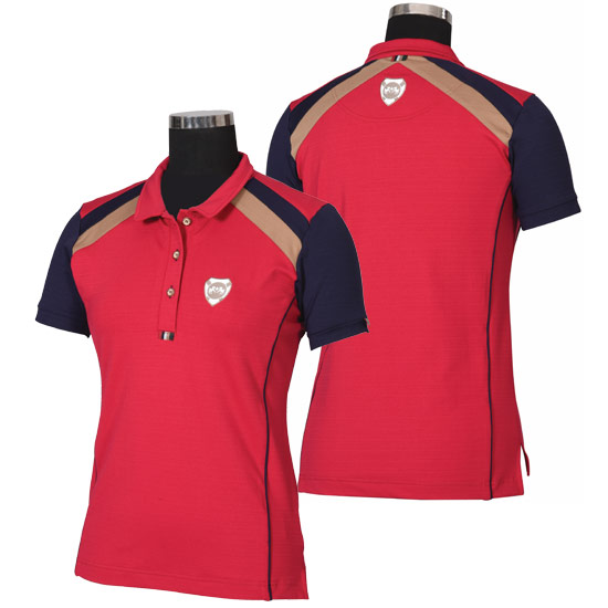 Equine Couture Carrington Polo in Berry L