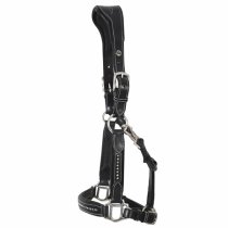 HDR Padded Crystal Leather Halter