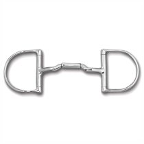 Myler Medium Dee Bit with Mullen Low Port Barrel