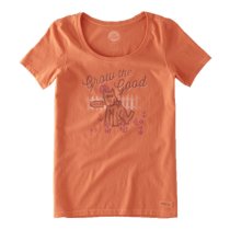 Life is Good Grow the Good Crusher Scoop Tee XL