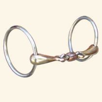 Mikmar Loose Ring with French Roller Link Mouthpiece