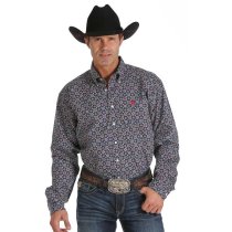 Cinch Navy Longsleeve Snowflake XL