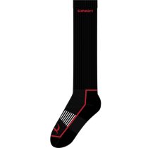 Cinch Black and Red Boot Socks for Men