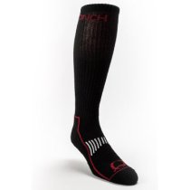 Cinch Black and Red Boot Socks for Men