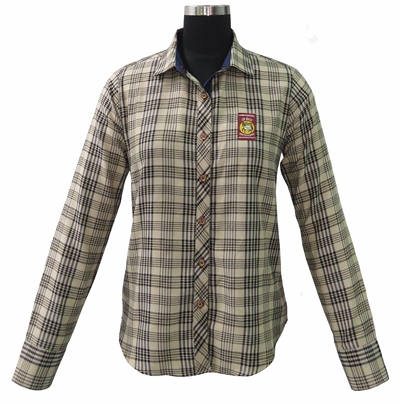 Baker Plaid Long Sleeve Shirt S