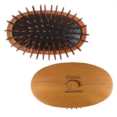 Epona Wood Curry Brush