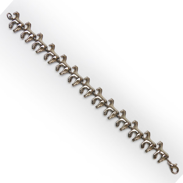 Horse Silver Bracelet
