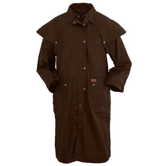 Outback Trading Oilskin Duster Coat