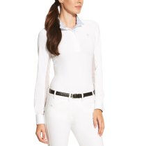 Ariat Marquis Show Top in White Claude L