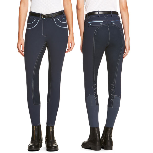 Ariat Olympia Acclaim Full Seat Breeches in Navy Blue 30R