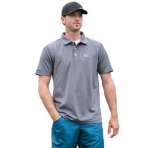 Cinch ArenaFlex Gray Polo Shirt S