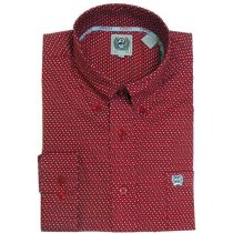 Cinch Men's Diamond Plate Shirt M