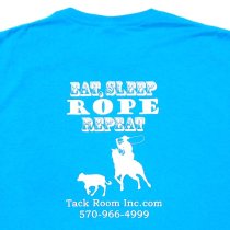 Tack Room Inc. Eat, Sleep, Rope, Repeat T-Shirt