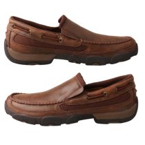 Twisted X Mens D Toe Slip On Driving Moc 9.5