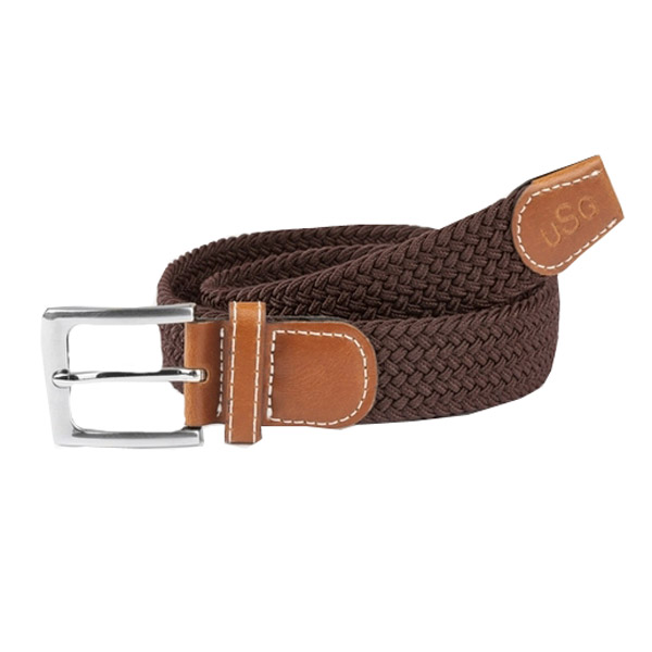 USG Casual Belt Dark Brown