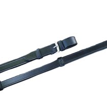 KL Select Plain Dressage Reins with Stoppers