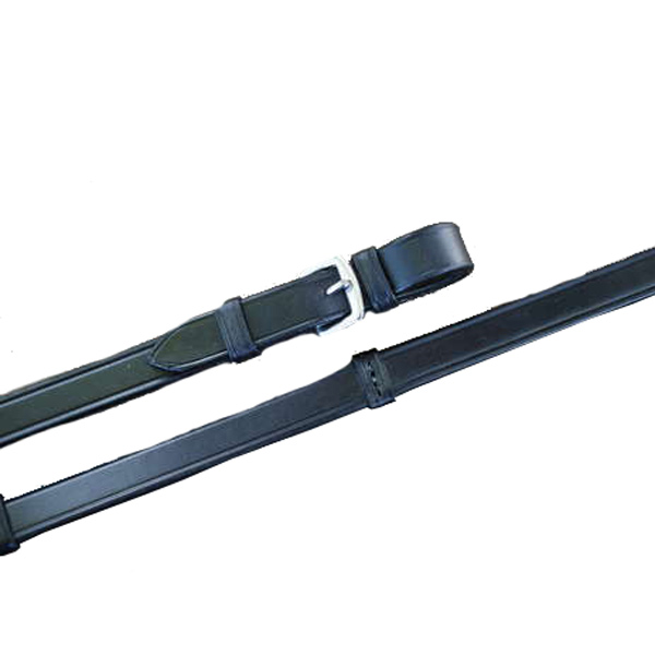 KL Select Plain Dressage Reins with Stoppers