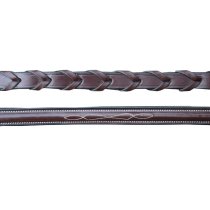 KL Select Black Oak 5/8″ Fancy Stitched Laced Reins