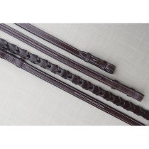 Red Barn Fancy Laced Reins