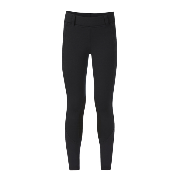 Kerrits Kids Sit Tight Windpro Kneepatch Breech in Black