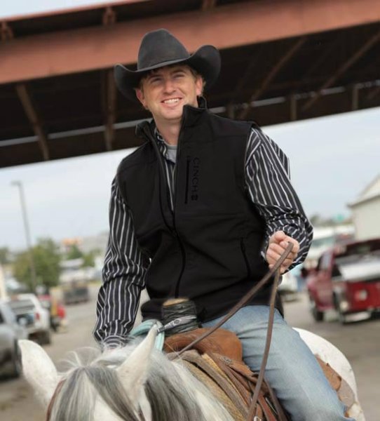 Cinch Black Bonded Vest- Concealed Carry