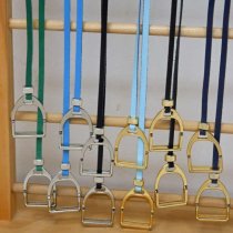 LILO Sally Stirrup Leather Loop Necklace
