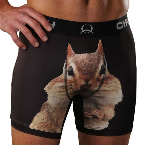 Cinch Men's Underwear with Squirrel