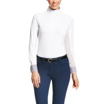 Ariat White Marquis Show Shirt S