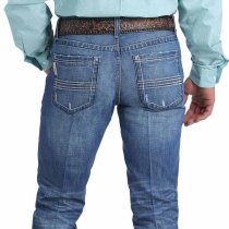 Cinch Medium Stonewash Denim Ian Jeans 33x30