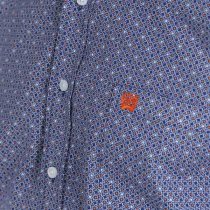 Cinch Navy Patterned Cinch Button Down for Men M