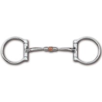 Myler Western Dee Bit With Sweet Iron And A Copper Roller