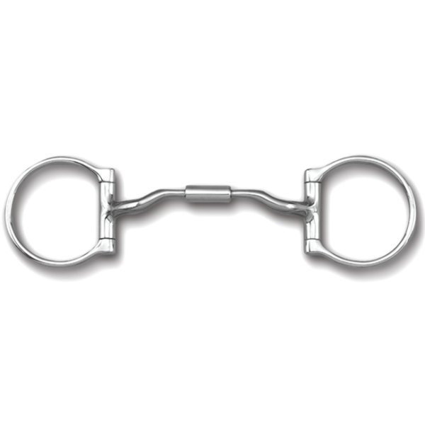 Myler Western Dee Bit A Low Port Comfort Snaffle