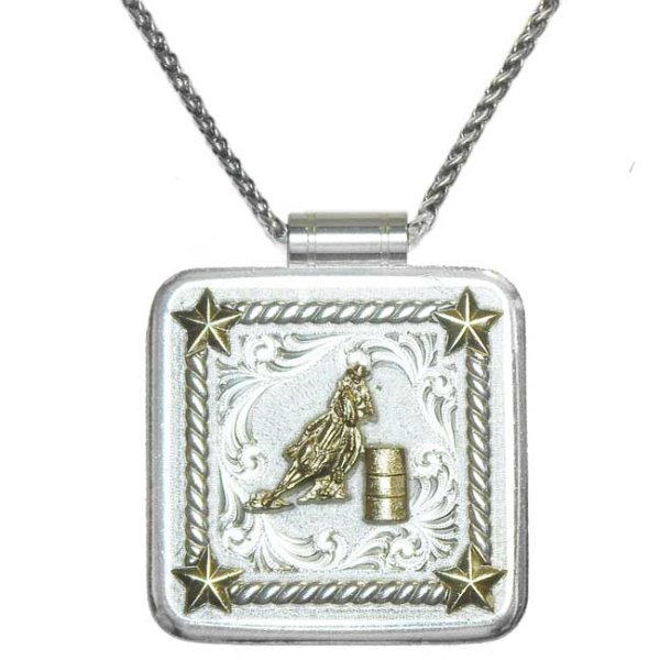 Montana Silversmiths Square Roped Barrel Racer Choker