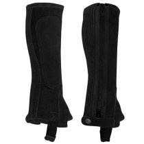 Perris Childrens Suede Zipper Half Chaps