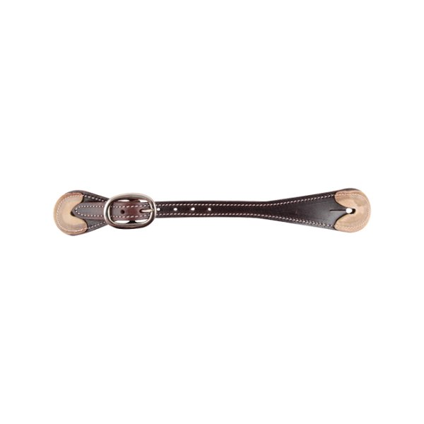Martin Saddlery Latigo and Rawhide Spur Strap