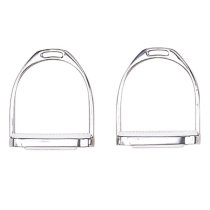 Perris Leather Stainless Steel Fillis Stirrup Iron