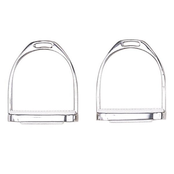 Perris Leather Stainless Steel Fillis Stirrup Iron