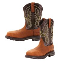 Ariat Mens Workhog XT Wide Square Toe H2O Work Boots