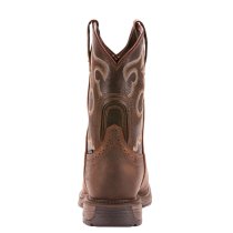 Ariat Bruin Brown Workhog Wide Square Toe H2O Boots 8D