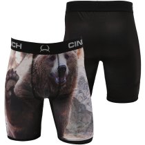 Cinch Boxer Briefs for Men Bear L