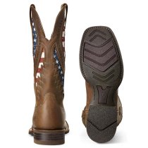 Ariat Men's Quickdraw Venttek Flag Boots