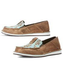 Ariat Womens Cactus Metallic Bronze Cruiser Shoes