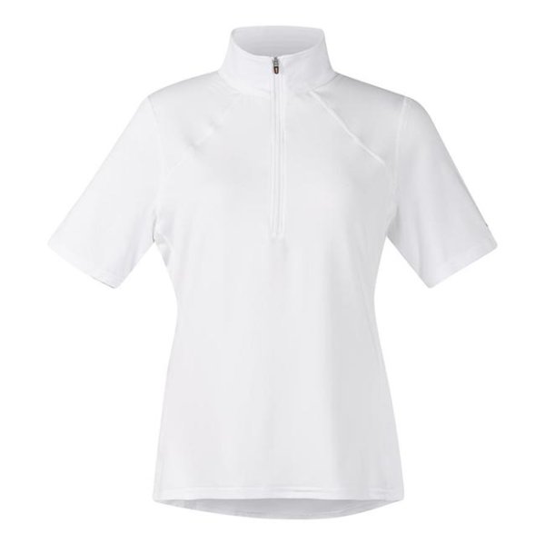 Kerrits Ice Fil Short Sleeve Shirt White L