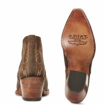 Ariat Dixon Cowgirl Boots Weathered Brown
