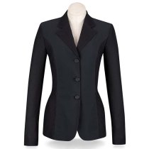 RJ Classics Black Girl's Harmony Mesh Show Coat