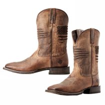 Ariat Men’s Circuit Patriot Wide Square Toe Boots