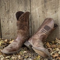 Ariat Men’s Circuit Patriot Wide Square Toe Boots